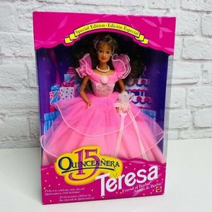 Vintage Barbie Teresa Quinceanera 1997 Brunette